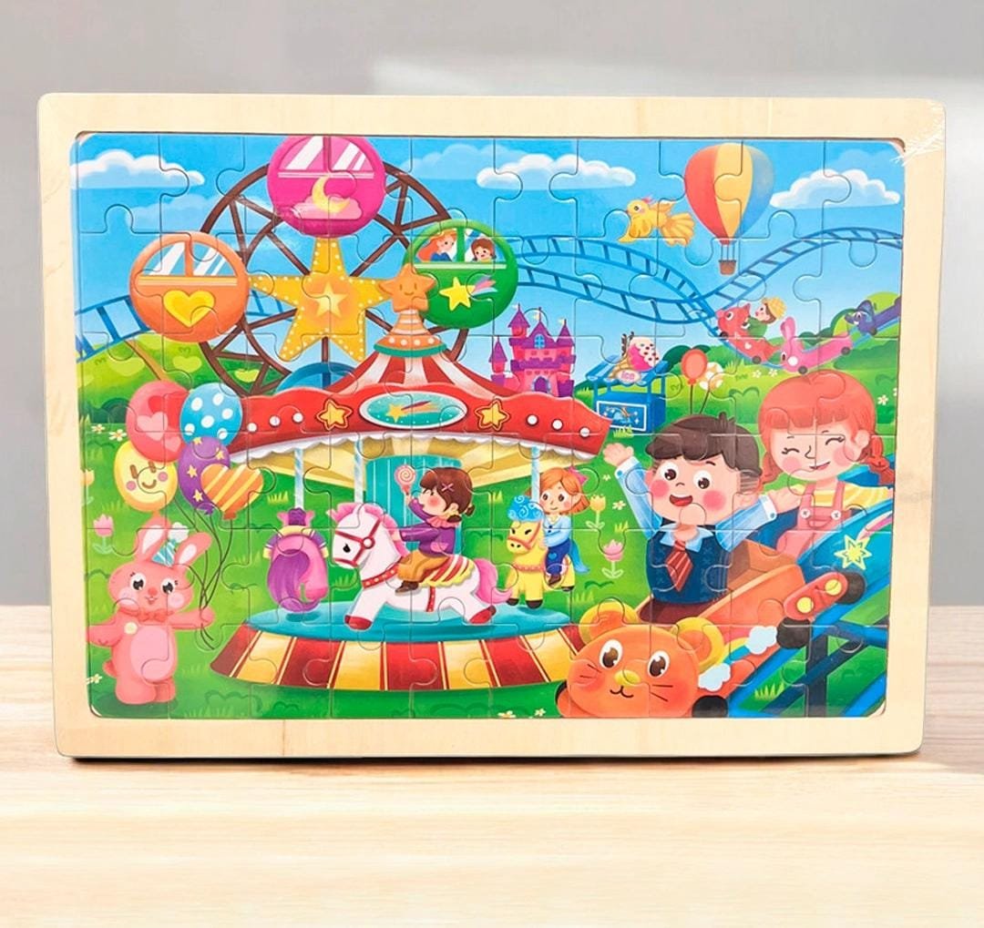Wooden puzzle 60 pcs