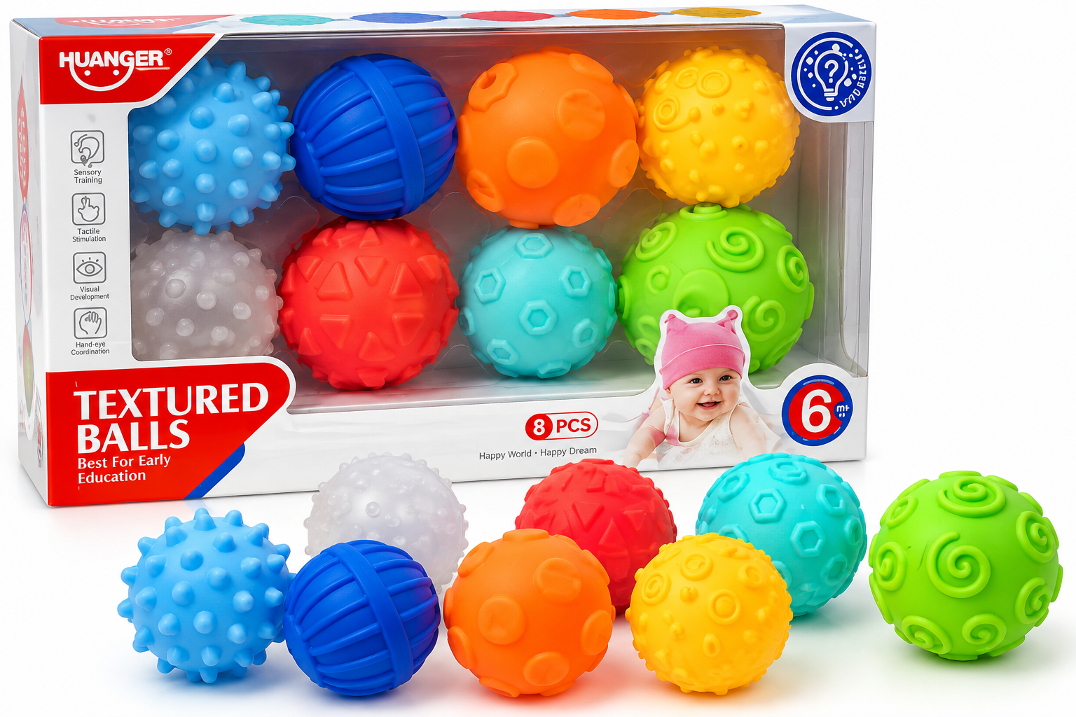 Textured sensory balls