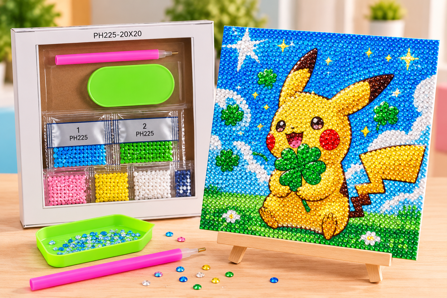 Diamond Painting Art Kit – Pikatchu