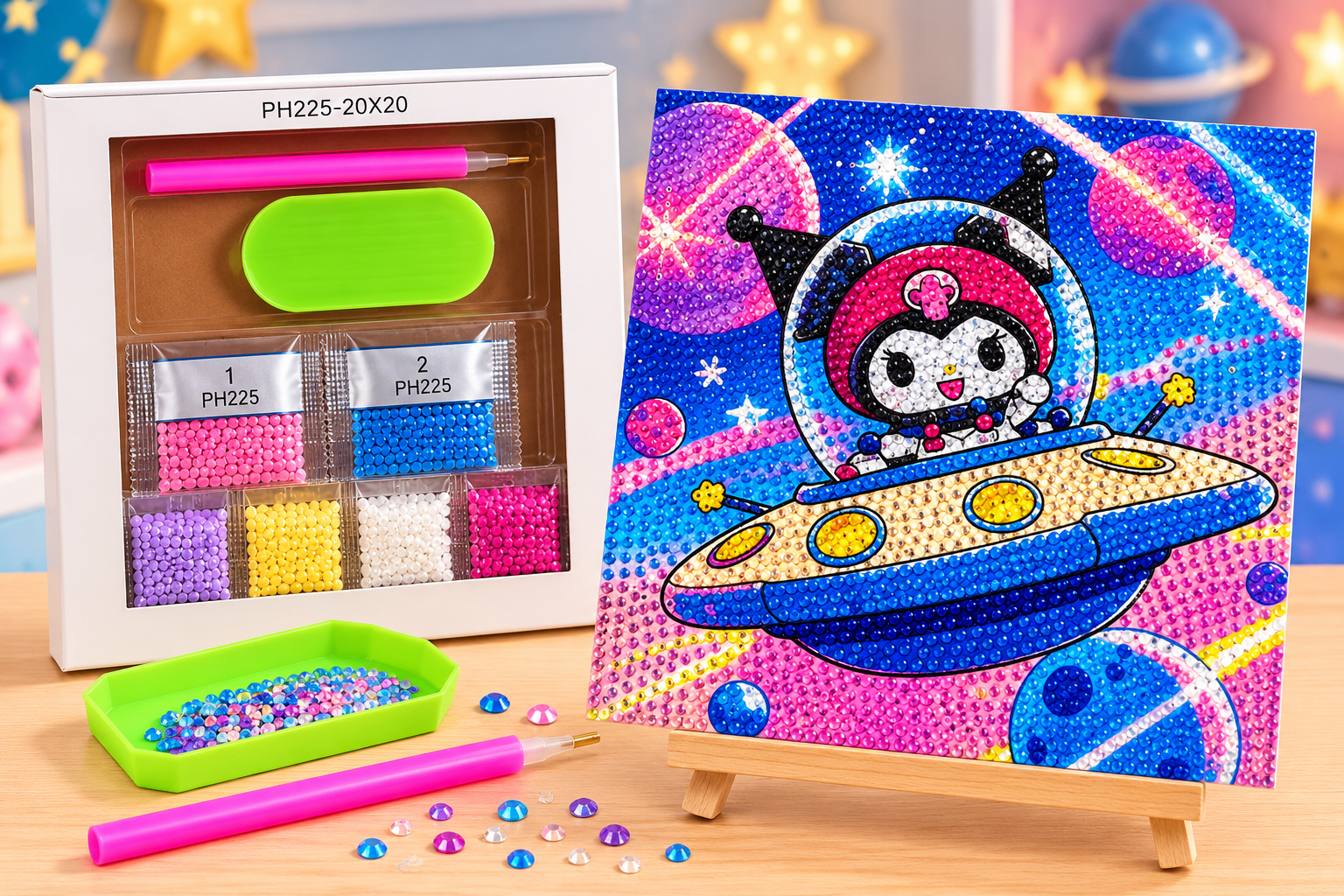 Diamond Painting Kit – Space Adventure Design