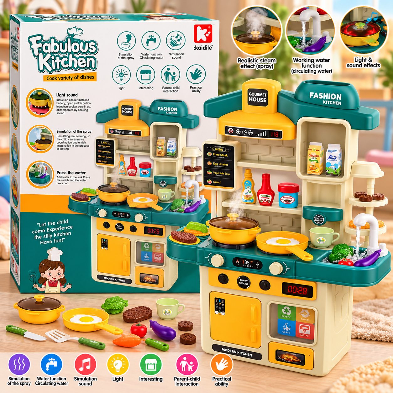 Fabulous Kitchen Playset