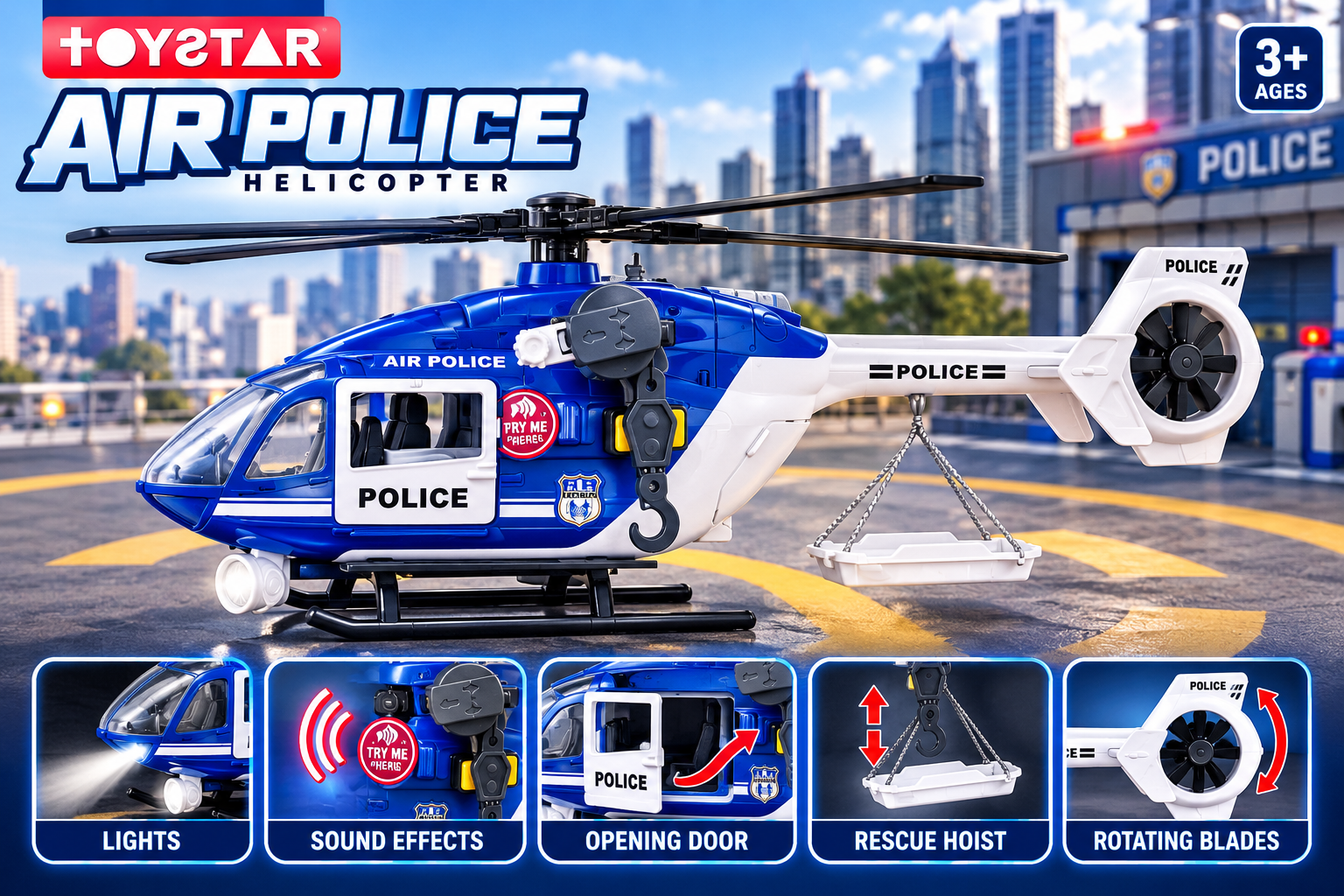 Air Police Helicopter
