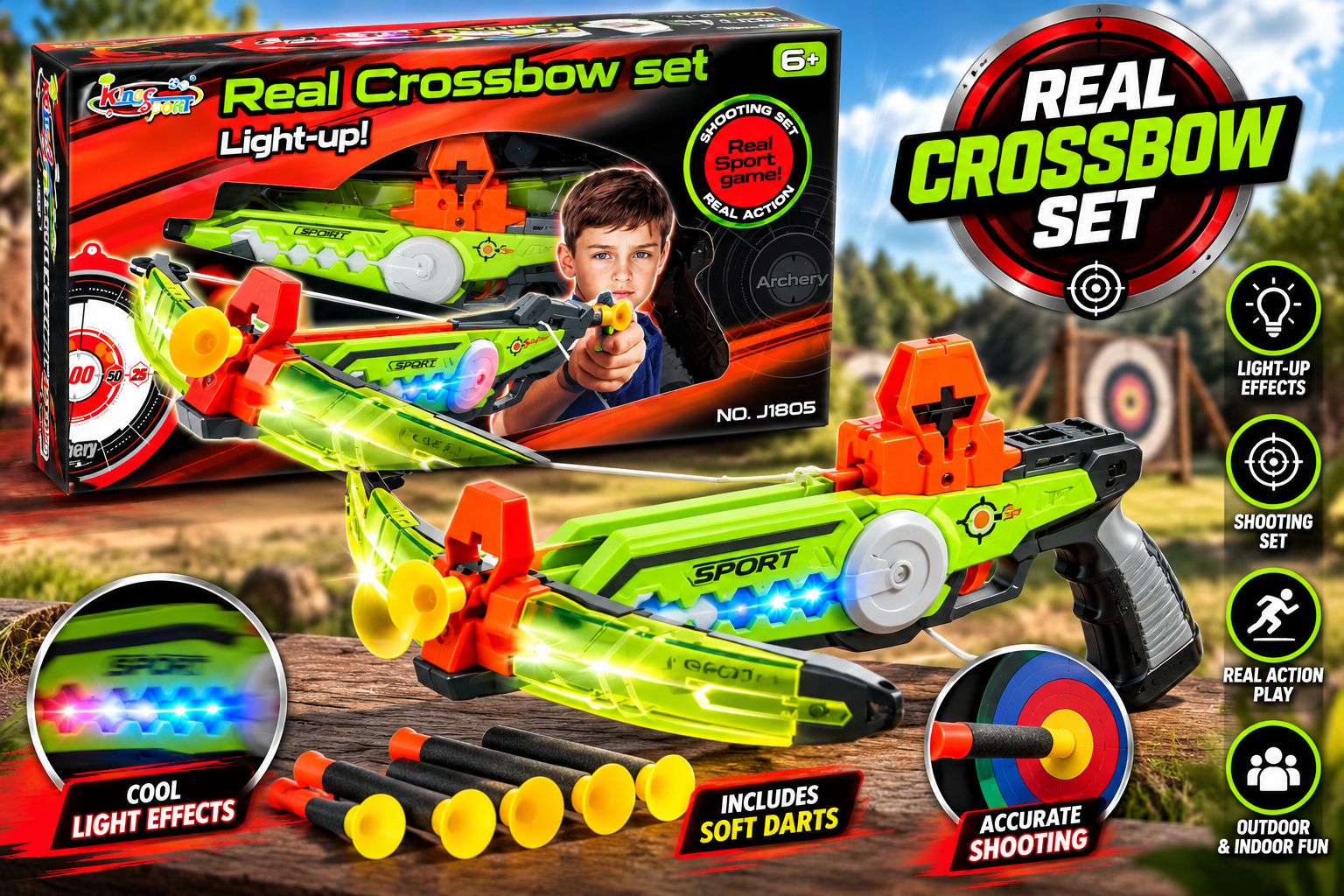 Real Crossbow Set