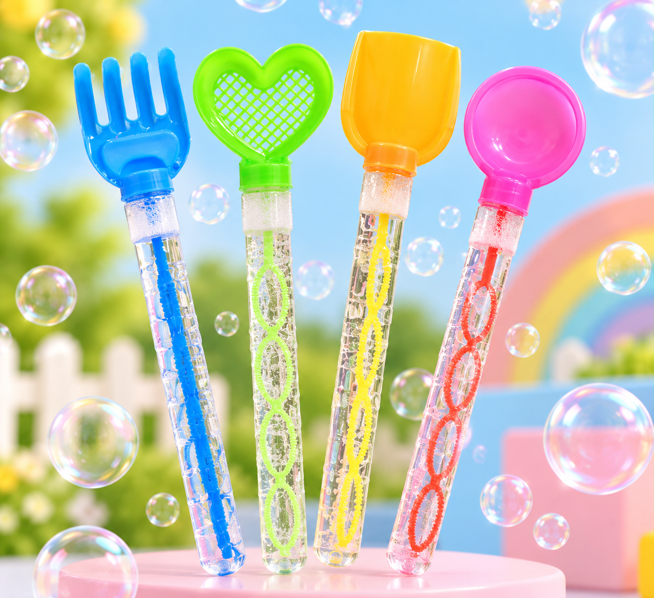 Bubble Wands - 4 colors available