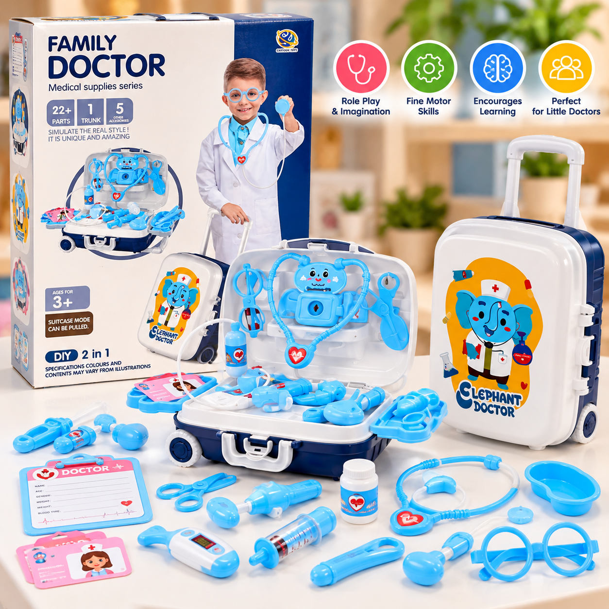 Doctor Set - Blue