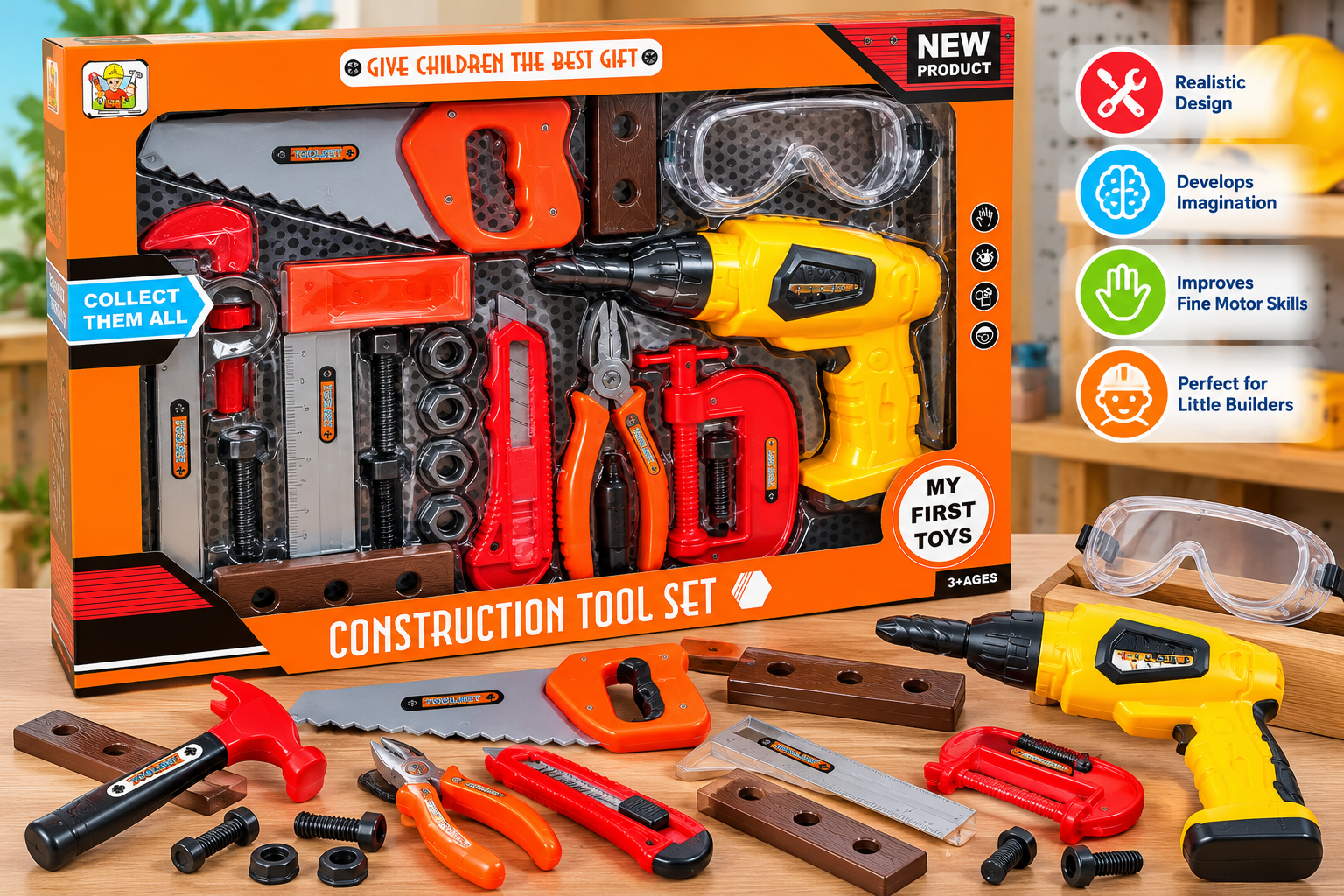 Construction tool set