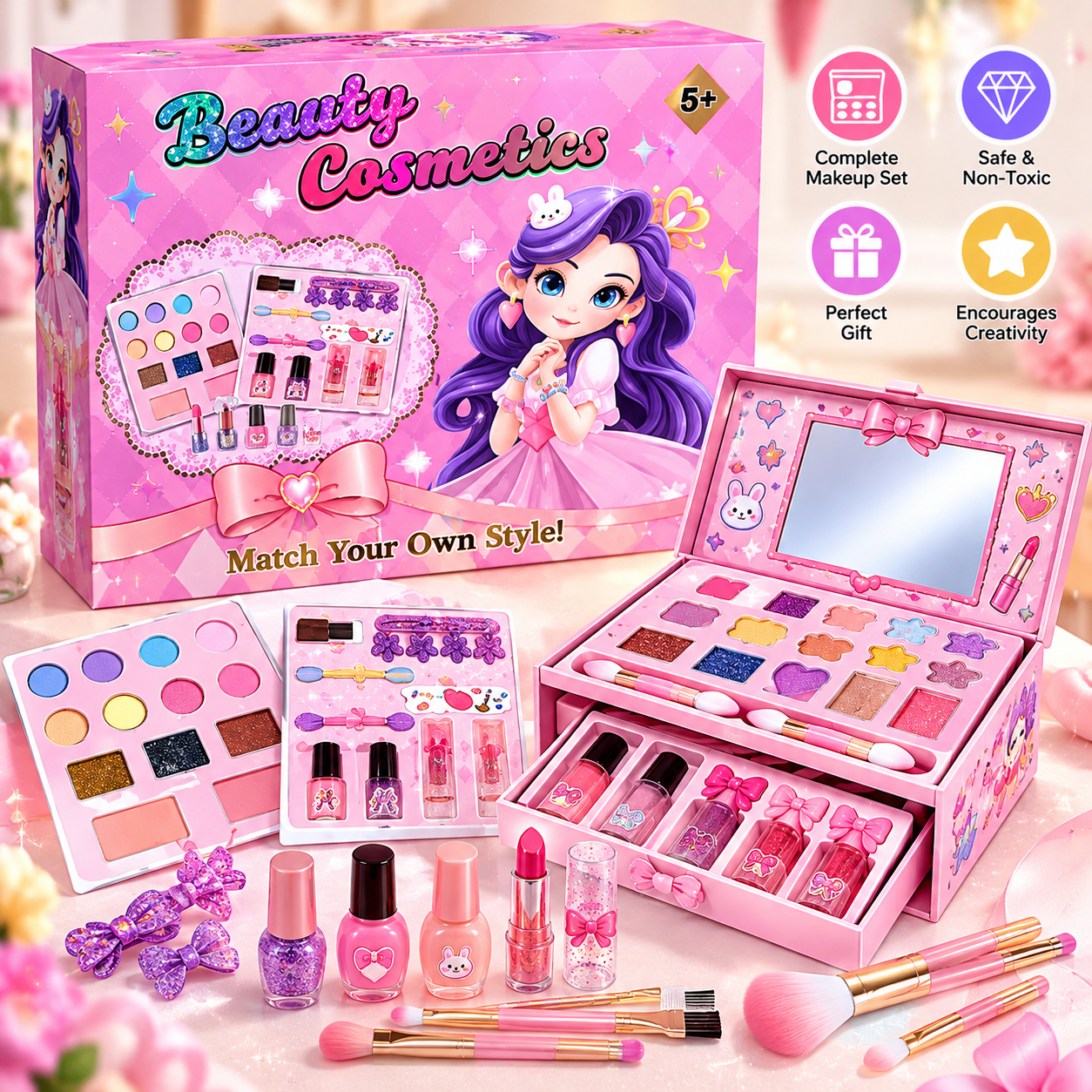 Beauty Cosmetics - Princess Makeup Set